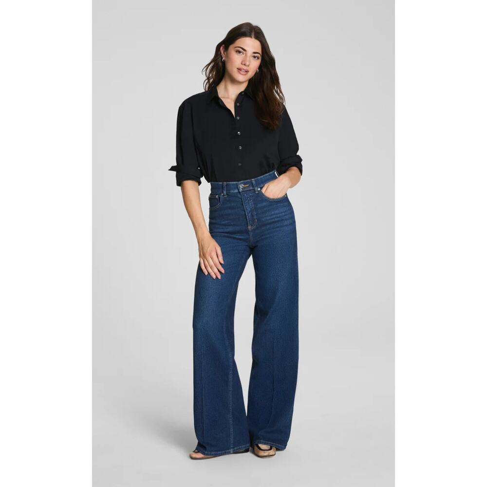 Spanx Authentic 360 Wide Leg Jeans Size 20W-22W